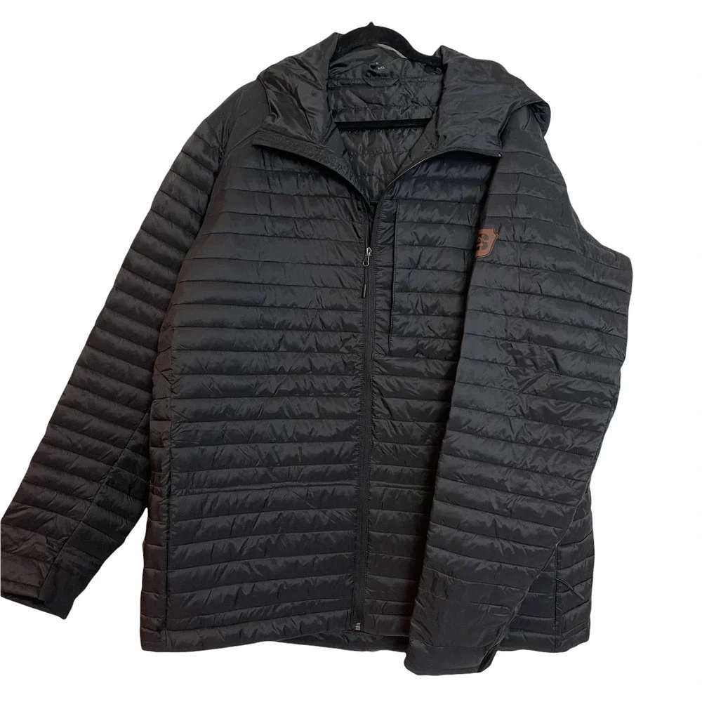 Be Boundless Men's Soft Touch Full Zipper Hooded Jacket Long Sleeve Size XXL